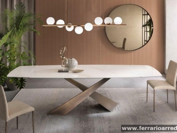 RIFLESSI – TAVOLO LIVING CERAMICA